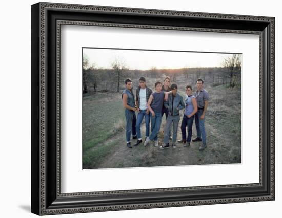 THE OUTSIDERS, 1982-null-Framed Photo