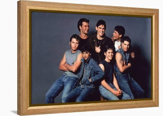 THE OUTSIDERS, 1982-null-Framed Stretched Canvas