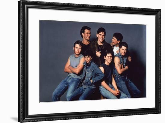 THE OUTSIDERS, 1982-null-Framed Photo