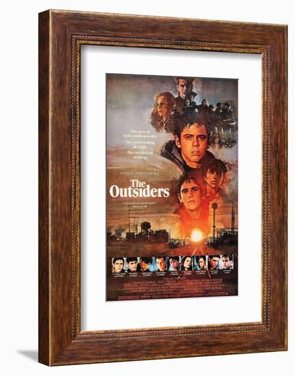 THE OUTSIDERS [1983], directed by FRANCIS FORD COPPOLA.-null-Framed Photographic Print