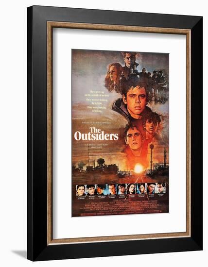 THE OUTSIDERS [1983], directed by FRANCIS FORD COPPOLA.-null-Framed Photographic Print