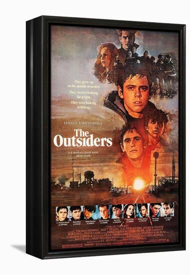 THE OUTSIDERS [1983], directed by FRANCIS FORD COPPOLA.-null-Framed Premier Image Canvas