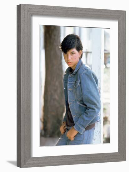 The Outsiders, Ralph Macchio, Directed by Francis Ford Coppola, 1982-null-Framed Photo