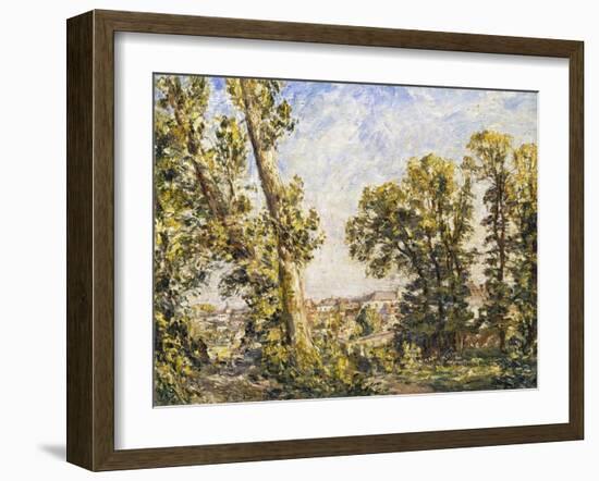The Outskirts of Montreuil-Philip Wilson Steer-Framed Giclee Print