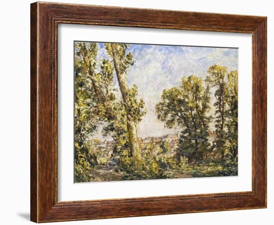The Outskirts of Montreuil-Philip Wilson Steer-Framed Giclee Print