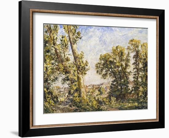 The Outskirts of Montreuil-Philip Wilson Steer-Framed Giclee Print