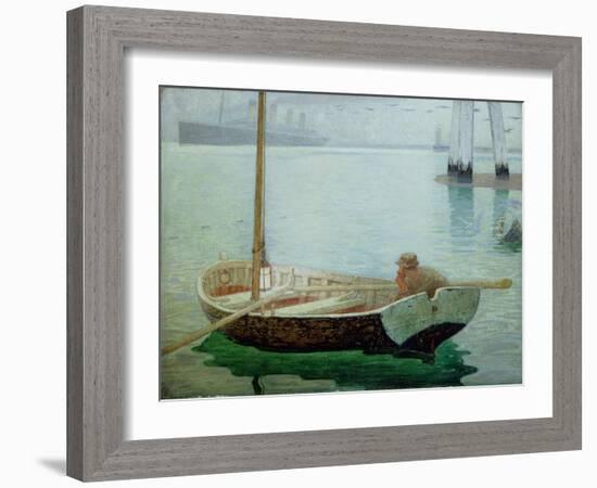 The Outward Bound, 1912-Frederick Cayley Robinson-Framed Giclee Print