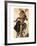 The Overland Stage: Outlaws and Indians-Peter Jackson-Framed Giclee Print