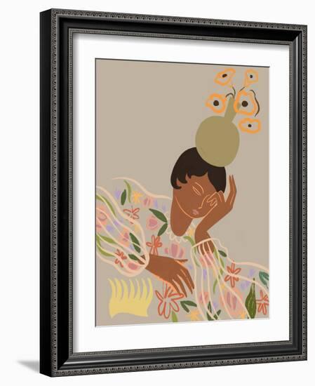 The Overthinker-Arty Guava-Framed Giclee Print