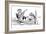 The Owl and the Pussycat-Edward Lear-Framed Giclee Print