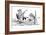 The Owl and the Pussycat-Edward Lear-Framed Giclee Print