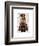 The Owl Lady-Fab Funky-Framed Art Print