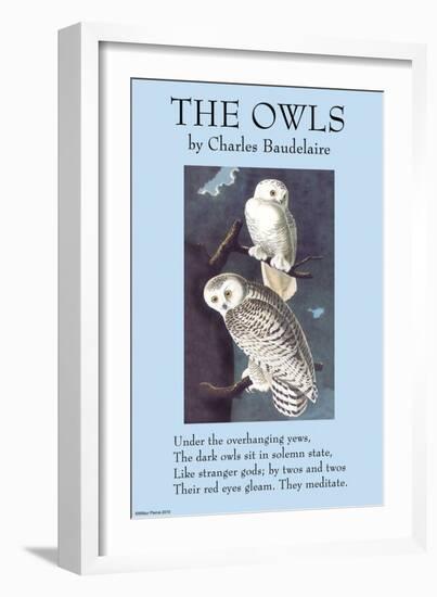 The Owls-null-Framed Art Print