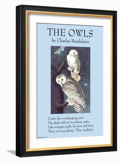 The Owls-null-Framed Art Print