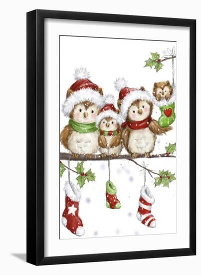 The Owls-MAKIKO-Framed Giclee Print