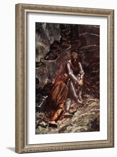 The Owner of the Castle Was Giant Despair, The Pilgrim's Progress Macgregor, Pub. Jack, 1907-John Byam Shaw-Framed Giclee Print