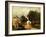 The Ox Cart-William Hart-Framed Giclee Print