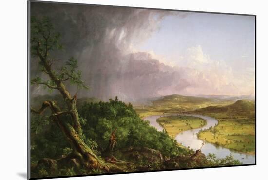 The Oxbow. Holyoke, Massachusetts-Thomas Cole-Mounted Premium Giclee Print