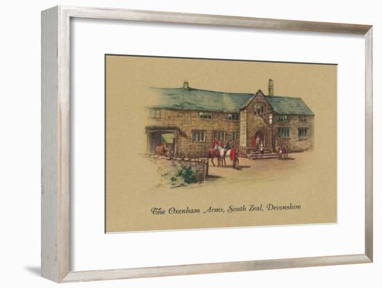 'The Oxenham Arms, South Zeal, Devonshire', 1939-Unknown-Framed Giclee Print