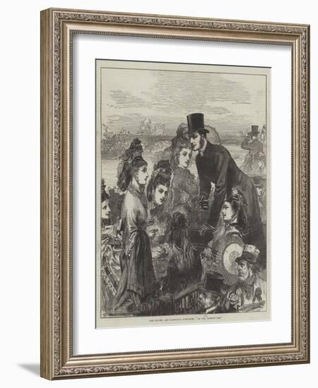 The Oxford and Cambridge Boat-Race, An Old Varsity Oar-Arthur Hopkins-Framed Giclee Print