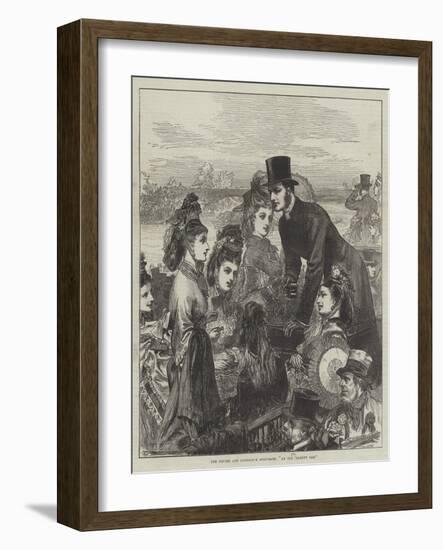 The Oxford and Cambridge Boat-Race, An Old Varsity Oar-Arthur Hopkins-Framed Giclee Print