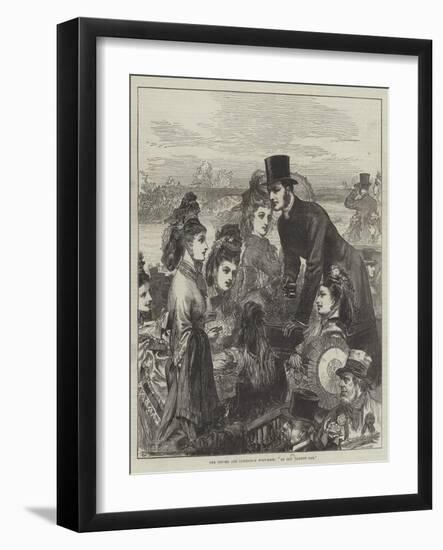 The Oxford and Cambridge Boat-Race, An Old Varsity Oar-Arthur Hopkins-Framed Giclee Print