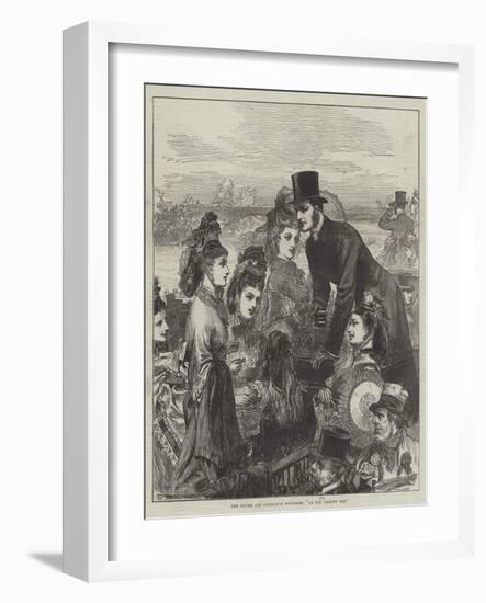 The Oxford and Cambridge Boat-Race, An Old Varsity Oar-Arthur Hopkins-Framed Giclee Print