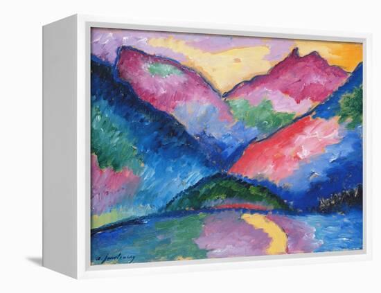 The Oy Valley, 1910-Alexej Von Jawlensky-Framed Premier Image Canvas