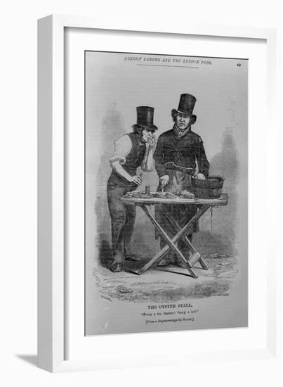 The Oyster Stall-W.h. Mason-Framed Giclee Print