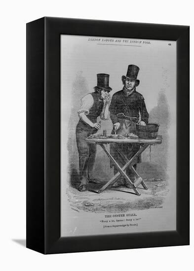 The Oyster Stall-W.h. Mason-Framed Premier Image Canvas