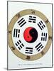 The Pa-Kua Symbol, Showing the Symbols For the Eight Changes, the Trigrams and Yin and Yang-null-Mounted Giclee Print