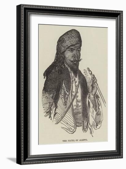 The Pacha of Aleppo-null-Framed Giclee Print