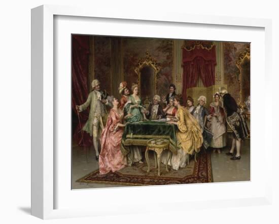 The Pack of Cards-Arturo Ricci-Framed Giclee Print