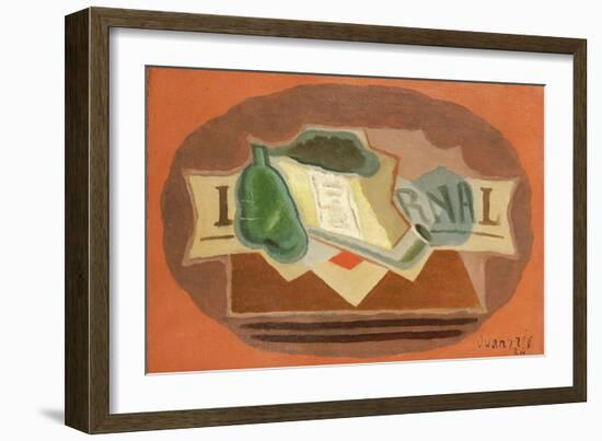 The Packet of Tobacco-Juan Gris-Framed Giclee Print