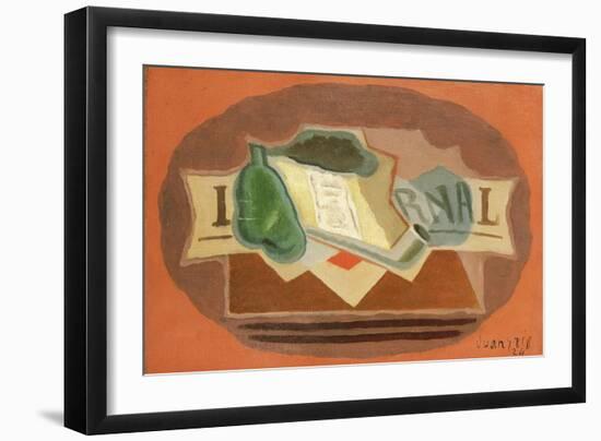 The Packet of Tobacco-Juan Gris-Framed Giclee Print