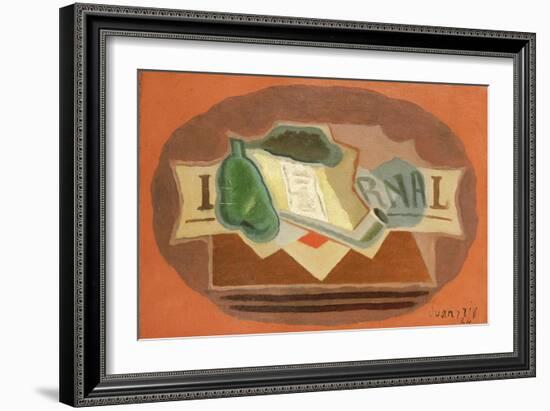 The Packet of Tobacco-Juan Gris-Framed Giclee Print