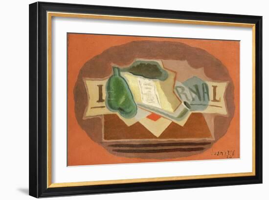 The Packet of Tobacco-Juan Gris-Framed Giclee Print