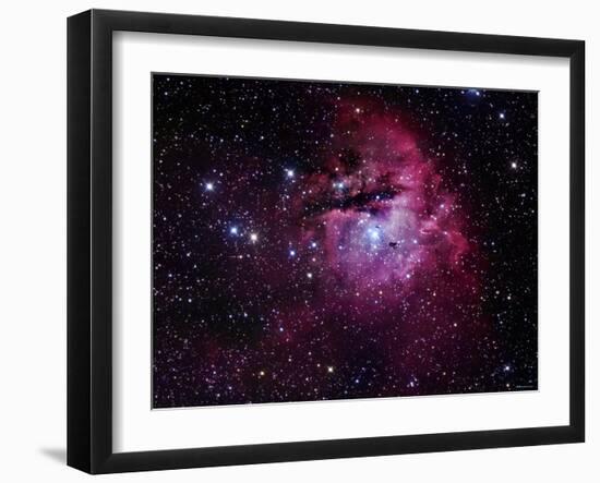 The Pacman Nebula-Stocktrek Images-Framed Photographic Print