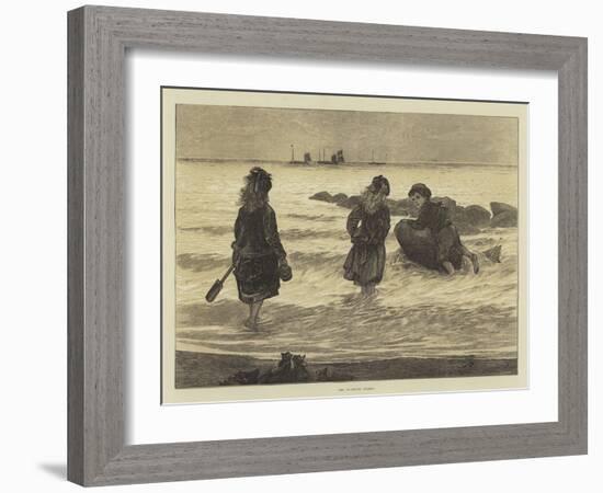 The Paddling Season-Arthur Hopkins-Framed Giclee Print