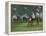 The Paddock, Windsor Races-Jennifer Wright-Framed Premier Image Canvas