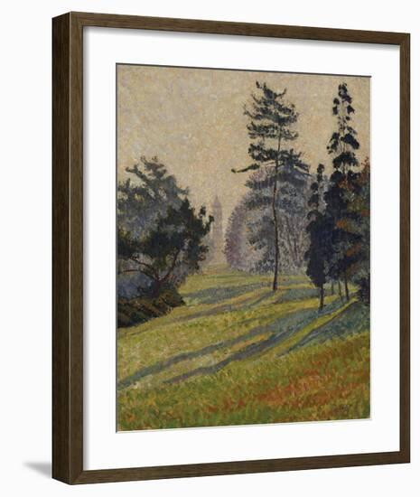 The Pagoda, Kew-Lucien Pissarro-Framed Premium Giclee Print