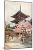 The Pagoda, Kyomidzu-Ella Du Cane-Mounted Giclee Print