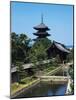 The Pagoda of the Five Orders in the Gardens of Toji Temple, Kyoto, Kansai, Japan, 9th Century-null-Mounted Giclee Print