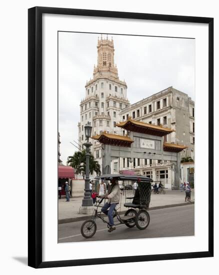 The Paifang (Archway) to Chinatown-Carol Highsmith-Framed Photo