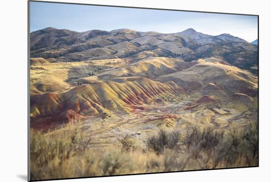 The Painted Hills In The John Day Fossil Beds National Monument In Eastern Oregon-Ben Herndon-Mounted Photographic Print