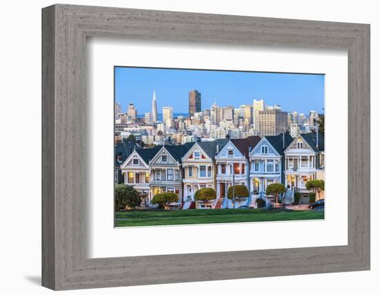 The Painted Ladies of San Francisco-prochasson-Framed Photographic Print