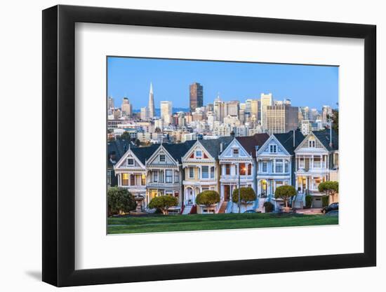 The Painted Ladies of San Francisco-prochasson-Framed Photographic Print