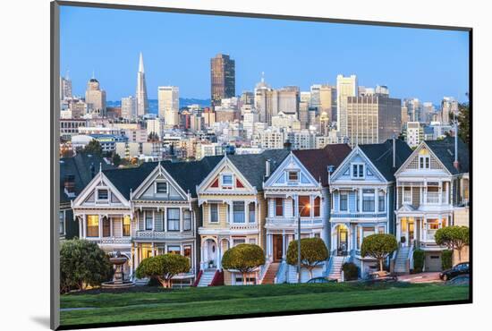 The Painted Ladies of San Francisco-prochasson-Mounted Photographic Print