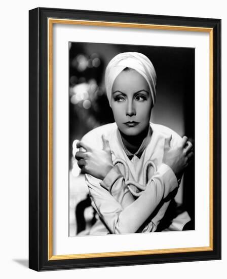 The Painted Veil, Greta Garbo, Directed by Richard Boleslavski, 1934-null-Framed Photographic Print