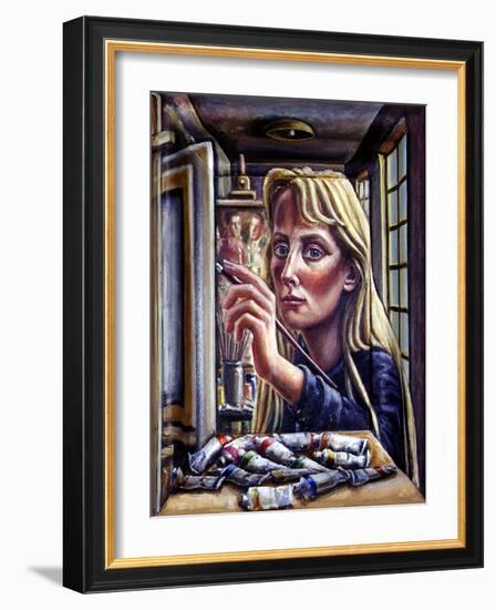 The Painter, 1995-PJ Crook-Framed Giclee Print